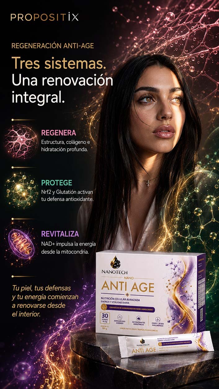 La Ciencia Detrás de NANO ANTI AGE