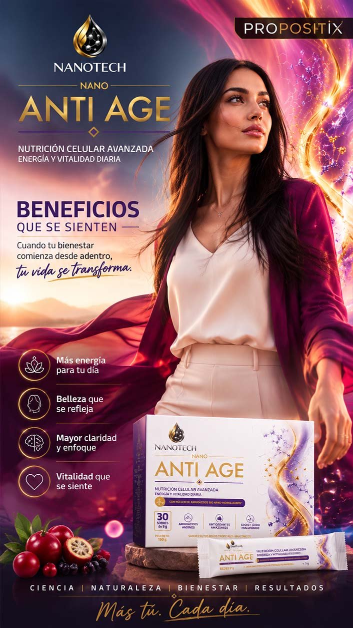 NANO ANTI AGE - Ritual de firmeza y luminosidad
