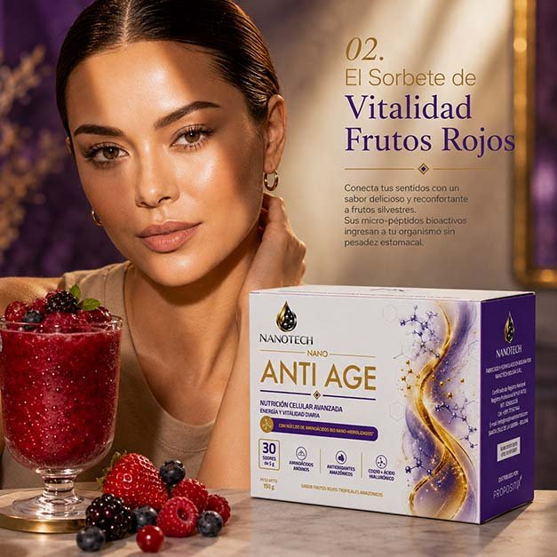 02. El Sorbete de Vitalidad Frutos Rojos